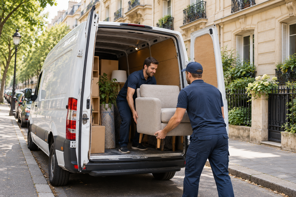 Camion de déménagement